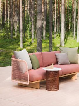 Mesh Right Chaise Longue -1 Side Connection by Kettal - view 7