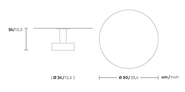 Roll Centre Table by Kettal - view 2