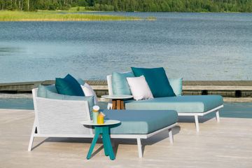 Vieques Side Table D48 Aluminium Legs by Kettal - view 3