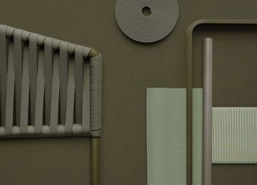 Bitta Dining Armchair Bela Rope by Kettal - view 5