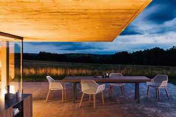 Maia Dining Armchair Teak Legs by Kettal - view 4