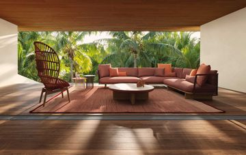 Mesh Right Chaise Longue -1 Side Connection by Kettal - view 4