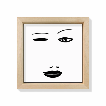 FACES X - Ceramic tile with frame by Kiasmo - view 3