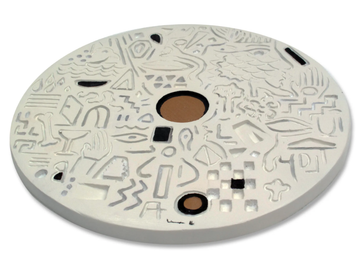 DISK III - Ceramic sculpture by Kiasmo - view 3
