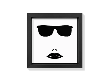 FACES V - Ceramic tile with frame by Kiasmo - view 2