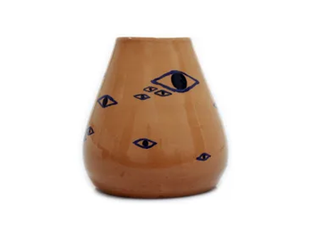 EYES II - Ceramic vase by Kiasmo - view 2