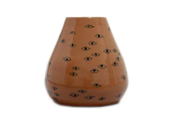 EYES V - Ceramic vase by Kiasmo - view 2