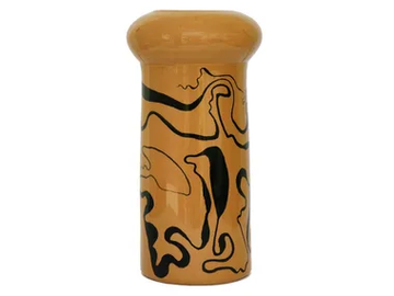 LINE V - Ceramic vase by Kiasmo - view 2
