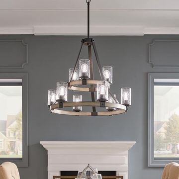 Barrington Chandelier 82314A by Kichler - view 4