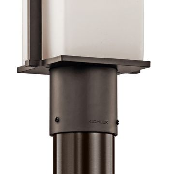 Caterham Outdoor Post Light 49646OZ by Kichler - view 3