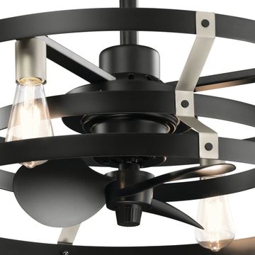 Cavelli Ceiling Fan 300040S by Kichler - view 2