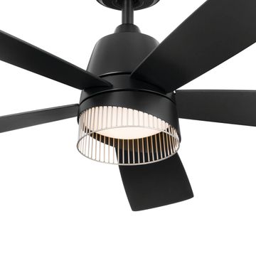 Dawn Ceiling Fan 300319SBK by Kichler - view 2