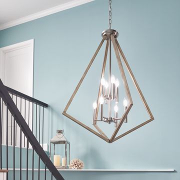 Deryn Chandelier 43036DAG by Kichler - view 4