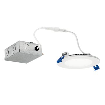 Direct To Ceiling Slim LED Downlight DLSL04R2790WHT by Kichler
