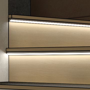 ILS TE Series Channel 1TEK3060SF8SIL by Kichler - view 3