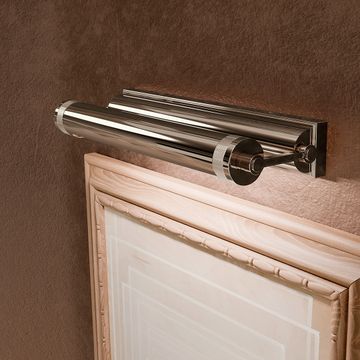 Kenton Wall Sconce Picture Light 2-Light Size:18" W x 2.75" H x 6" D Model:52814CPZ by Kichler
