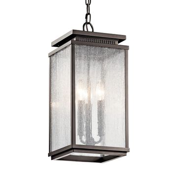 Manningham Outdoor Hanging Light 49387OZ by Kichler - view 2