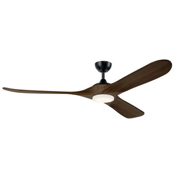 Mylo Ceiling Fan 70" 3 Blades Selectable CCT Size:17" H x 70" DIA Model:310570CPZ by Kichler