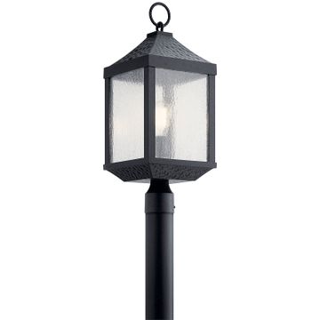 Springfield Outdoor Post Light 49987DBK by Kichler