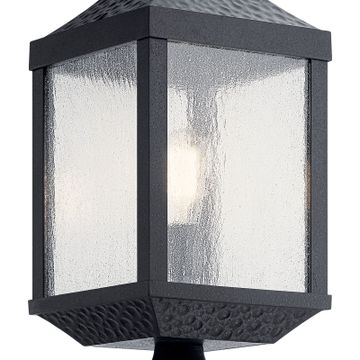 Springfield Outdoor Post Light 49987DBK by Kichler - view 3