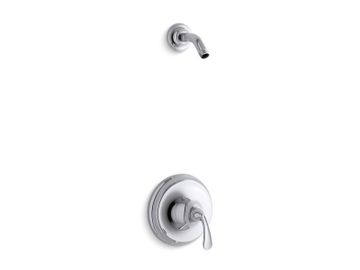 KOHLER | K-TLS10276-4 | Forté Sculpted Rite-Temp shower valve trim, less showerhead by Kohler