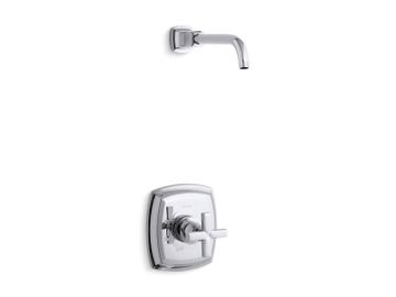 KOHLER | K-TLS16234-3 | Margaux Rite-Temp shower valve trim with cross handle, less showerhead by Kohler