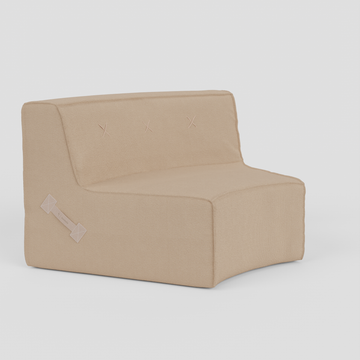 Curved Quadrant Soft Sofa - Large Single by Koskela