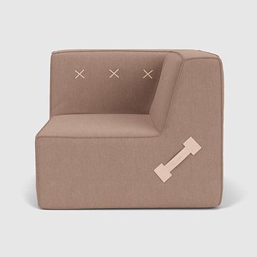 Standard Quadrant Soft Modular Sofa - Corner - Work by Koskela