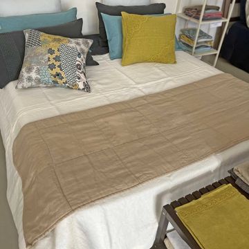 Checked quilt * while stocks last by LA FABBRICA DEL LINO