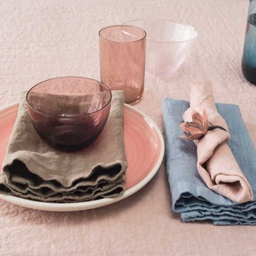 Set of 4 napkins * while stocks last by LA FABBRICA DEL LINO