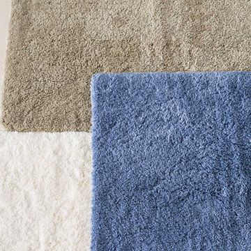 Short pile bathroom rug 70x140 cm by LA FABBRICA DEL LINO