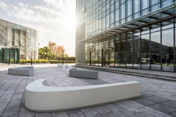 Boomerang Bench by LAB23