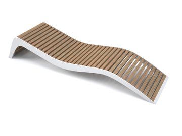 Emme Sunbed Bench by LAB23