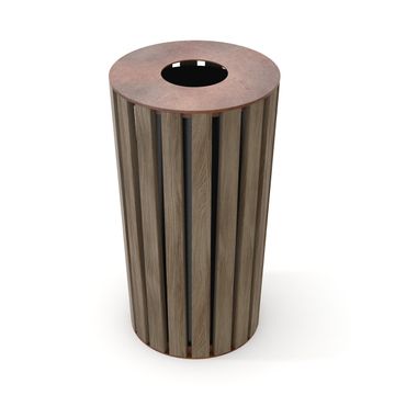 WOOD arredo urbano cestini LAB23 by LAB23