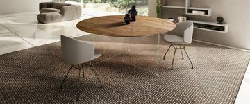 Air Slim Dining Table: 1cm Top in Wood or Glass by Lago