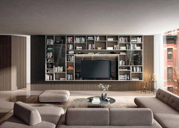 Floating Wall Unit Entertainment Center: 30 mm by Lago