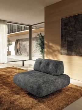Swivel Accent Chair: Zeppelin Armchair by Lago