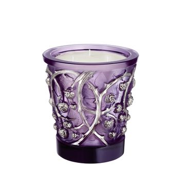 Épines "Édition Platine" Bougie Parfumée Cristal by Lalique