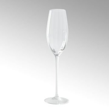 Gatsby champagne glass crystal H 26 by Lambert