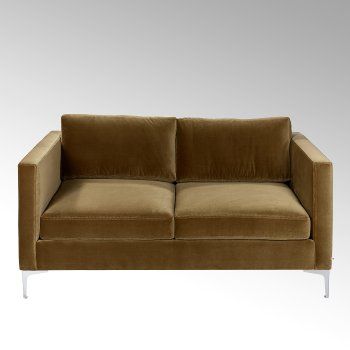 Corner, upholstered sofa 210 cm, 3 seats by Lambert