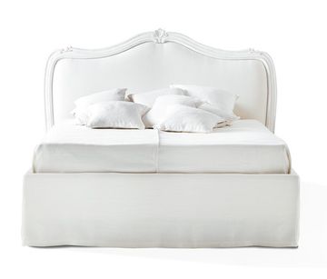 BONNE NUIT - Letto con testata in legno massello by Lando