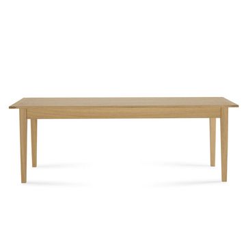 SHAKER - Tavolo rettangolare in legno di ciliegio con cassetto by Lando