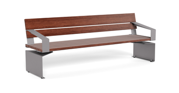 Link Bench by Landscape Forms