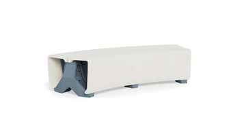Typology Ribbon Bench by Landscape Forms