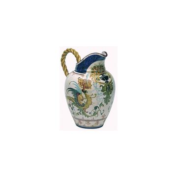 Vase / Pitcher - decor Armi by L'Antica Deruta