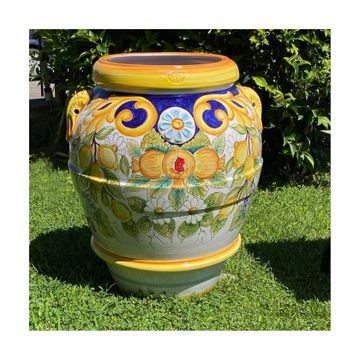Vase/jar - decoro Giardino 50 by L'Antica Deruta