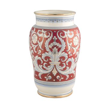 Umbrella stand - decor Lustro Rubino - Gold by L'Antica Deruta