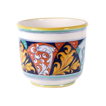 Planter - decor Policrome by L'Antica Deruta
