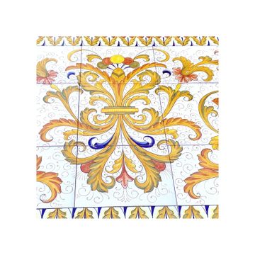 Panel / ceramic tiles - decor Ricco DERUTA.03 by L'Antica Deruta