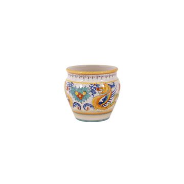 Planter - decor Raffaellesco by L'Antica Deruta